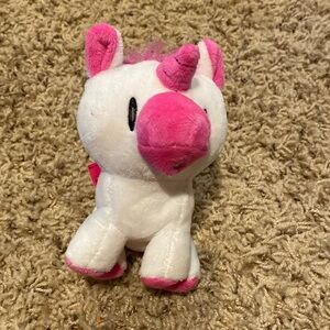 Rainbow sherbet scented unicorn key chain
